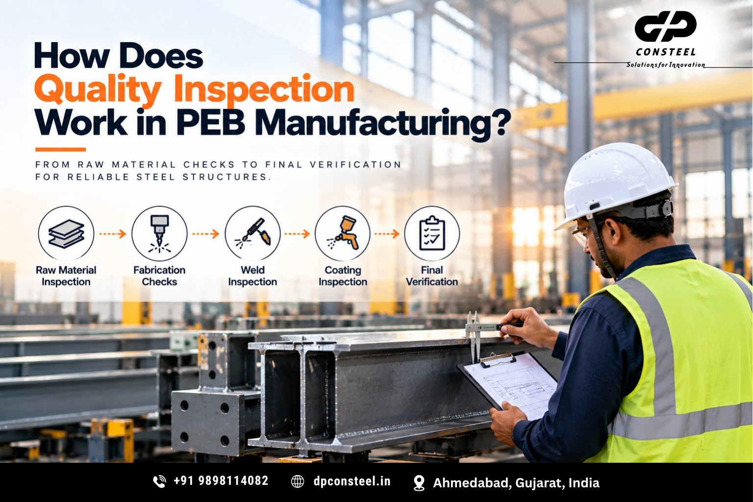 How Does Quality Inspection Work in PEB Manufacturing?